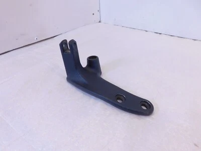 Harley Davidson Dyna Wide Glide Black Left Forward Controls Mount Bracket -Bent - Image 1 of 4