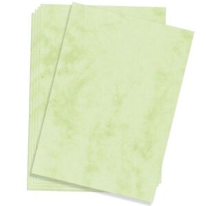 50 Blatt Briefpapier Set Format DIN A4 Briefbögen Motivpapier Vintage grün