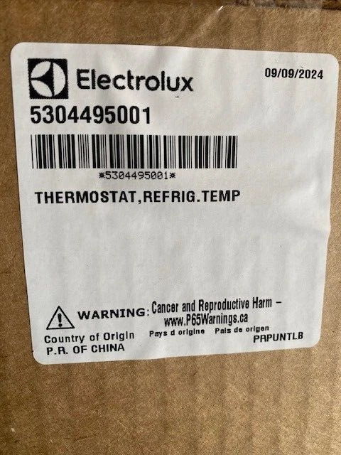 Kit de control de frío para refrigerador Electrolux / Frigidaire 5304495001 genuino (NUEVO) Foto 1 de 1