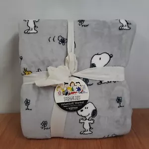 Peanuts Samtweiche Decke Twin Snoopy Woodstock 60"x90" Neu mit Etikett - Bild 1 von 12