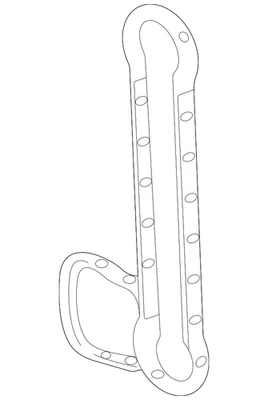 Genuine GM Engine Oil Cooler Gasket 55511495 - Image 1 of 3