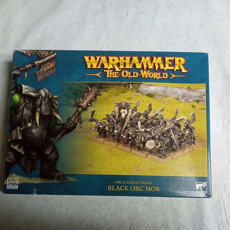 Warhammer: Old World: Orc & Goblin Tribes - Black Orc Mob - Games Workshop, NIB! - Image 1 of 4