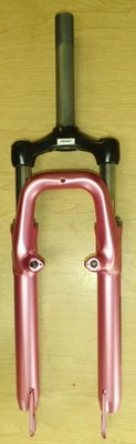 SCHWINN 26" MOUNTAIN MATTE PINK SUSPENSION FORK BIKE PARTS 619-2 - Image 1 of 4