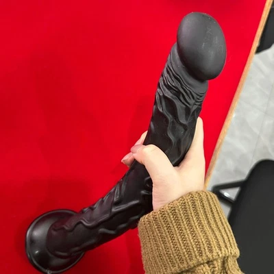 Suction Cup Dildo Realistic Huge Cock Masturbation Women Sex Toys Thick Dong NEW - Image 1 of 4