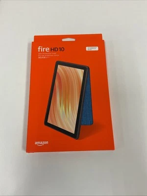 Fire HD 10 Slim Protective Cover 13th Generation - Blue T32-18 - Image 1 of 2