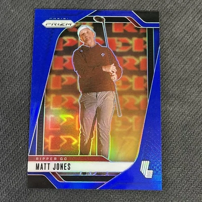 MATT JONES Blue 77/99 2025 Panini Prizm LIV Golf #15 - Image 1 of 2