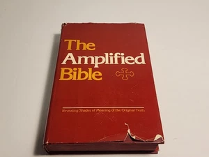 The Amplified Bible Zondervan Hardcover 1965/1977 14th print HCDJ - Picture 1 of 9