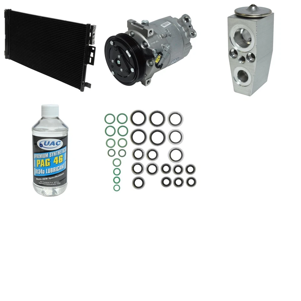 Kit de compresor de aire acondicionado UAC KT 5134A para Pontiac G5 07-10 Foto 1 de 3