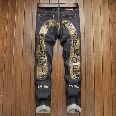 Pantalones de mezclilla vintage para hombre Evisu Foto 1 de 4