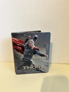 Marvel Thor The Dark World Limited Edition Steelbook (3D, Blu-ray, 2014, 2 Disc) - Imagen 1 de 3