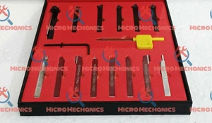 6MM HSS Lathe Form Tools, Mini Parting, Indexable Tools Combo EMCO UNIMAT MYFORD - Picture 1 of 7