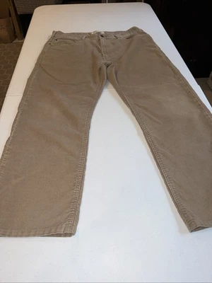 Pantalones de pana Levis 505 para hombre 38 beige pana calce regular recto 38X30 caqui Foto 1 de 4