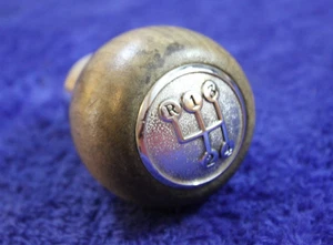 Wood Wooden 4 Speed Gear Shift Knob Handle Accessory Truck Chevy AMC Mopar GM - Picture 1 of 8