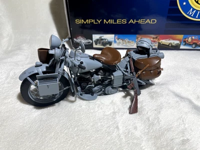 Franklin Mint Harley-Davidson 1944 Navy Moto 1:10 - Edizione Limit 1354/5000 - Immagine 1 di 4