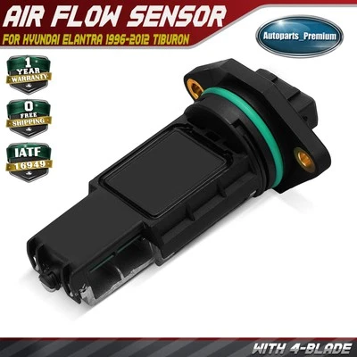 Датчик массового расхода воздуха для Hyundai Elantra 1996-2012 Tiburon 1997-2001 2003-2008 - Изображение 1 из 4
