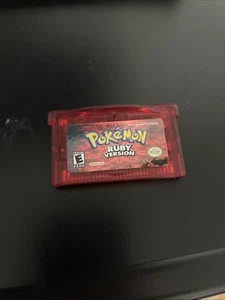 Pokemon Ruby Version (Nintendo Game Boy Advance GBA, 2003) Authentic - Picture 1 of 2