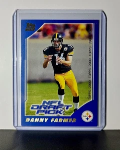 Danny Farmer Rookie 2000 Topps NFL #394 Draft Card Pittsburgh Steelers - Picture 1 of 2