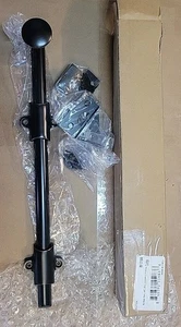 Emtek 8512US10B 12 Zoll Oberflächenschraube mit 3 Schlägern, Bronze mit Ölschliff - Bild 1 von 6