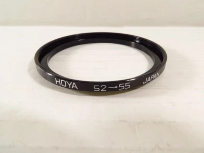 OEM Genuine Hoya 52mm-55mm Step-up Ring, Made in Japan, FREE 2-3 Day Ship!!! - Image 1 of 3