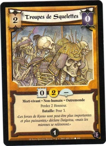 Legend Of The Five Rings Nr. 353/486 - -truppen Skelette - Picture 1 of 1
