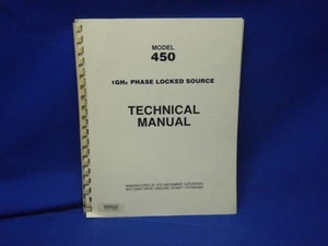 STS Instruments Model 450 Technical Manual - Picture 1 of 1