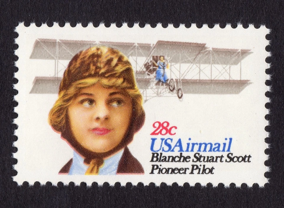 Scott #c99 Blaire Stuart Scott Pioneer Pilot Single Stamp - MNH - Image 1 of 1