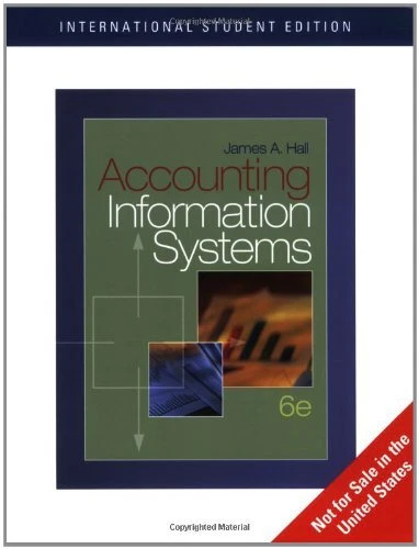 ACCOUNTING INFORMATION SYSTEMS (6TH INTERNATIONAL EDITION) By James Hall **NEW** - Image 1 of 1