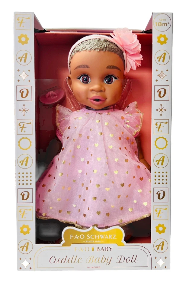 FAO SCHWARZ CUDDLE BABY DOLL