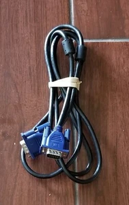 10x Dell HP Lenovo Acer 15-Pin VGA Male/Male Video Display connect cable 5+ Feet - Picture 1 of 1