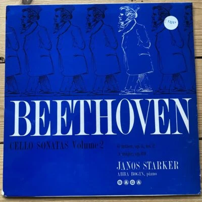 XID 5177 Beethoven Cello Sonatas Op. 5 No. 2 & Op. 69 / Janos Starker / Abba ... - Image 1 of 2