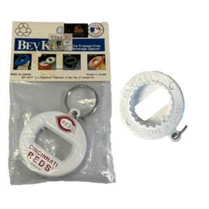 Cincinnati Reds Baseball Bev Key Keychain 3 In 1 Bottle Opener - Picture 1 of 9