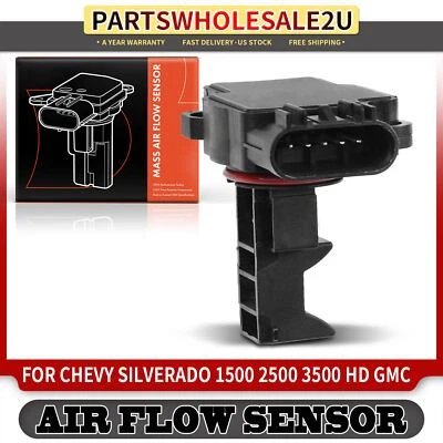 Sensor de fluxo de ar de massa para Chevrolet Silverado 1500 2009-2013 GMC Sierra Yukon CTS - Imagem 1 de 4