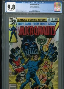 Micronauts #1 (1. Baron Karza) CGC 9,8 weiße Seiten - Bild 1 von 3