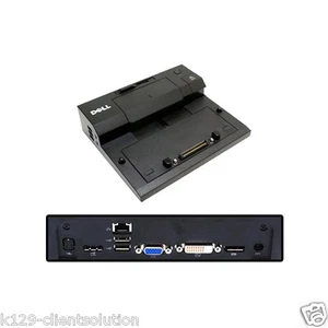 Dell E-Port PR03X bzw. K07A Latitude und Precision Docking Station USB 2.0 5x - Bild 1 von 1