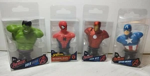 "MARVEL AVENGERS Hulk, Ironman, Spiderman, Cpt America Peso/Pastel TOPPER 3""" - Imagen 1 de 10