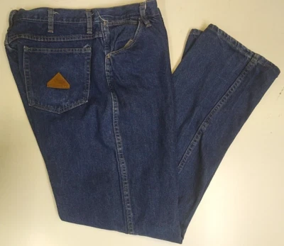 BULWARK FR Mens Blue Denim Fire Flame Resistant Work Jeans Size 40 X 34 PEJ2DD5 - Image 1 of 3