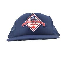 Victoria Harbour Canada Trucker Hat Polymesh Cap SnapBack Mens Size Polyester