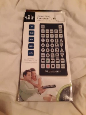 The Sharper Image Remote Control Jumbo-Sized Universal NIB Glow in the Dark Keys - Image 1 of 3