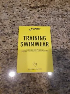FINIS Training Swimwear Suit One-Piece Competition Openback Solid Black 32 *NEW - Picture 1 of 6