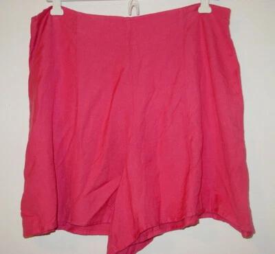 Pantalones Cortos Urban Outfitters Kimchi Azul Talla 12 Rosa Coral Cintura Alta-NUEVOS Foto 1 de 3