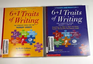 6 + 1 Traits of Writing: The Complete Guide by Ruth Culham- 2 book Bundle 2003 - Foto 1 di 6