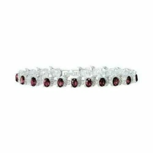 Теннисный браслет Avon Velvet Possabilities серебристого цвета  - Изображение 1 из 1