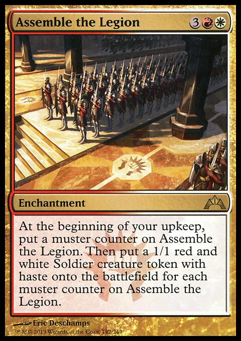 MTG Magic the Gathering Assemble the Legion (142/257) Gatecrash LP - Image 1 of 1