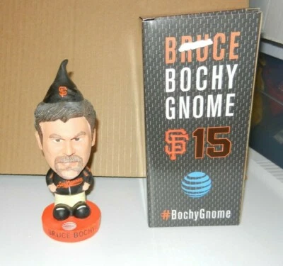 SF Giants BRUCE BOCHY GNOME 摇头公仔 2016 场馆赠品 旧金山 🎁 — 第 1/3 张图片