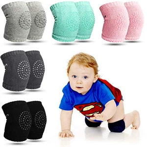 5 Pairs Crawling Knee Pads Safety Anti-slip Walking Leg Elbow Protector for Baby - Picture 1 of 18