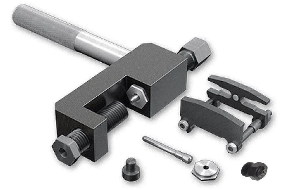 KELLERMANN Kettenwerkzeug Kettennietgerät + Nietkopfformer Massivnietschloss - Bild 1 von 3