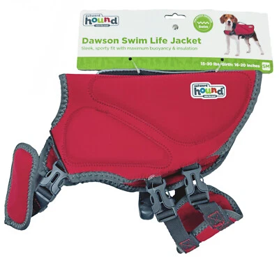 Outward Hound Dawson 温暖浮选游泳狗救生衣 16-26 磅小型品种 — 第 1/4 张图片