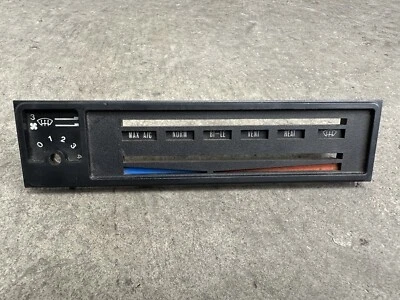 vw volkswagen mk1 hvac climate control panel trim oem 171919383ab rabbit jetta Foto 1 de 4