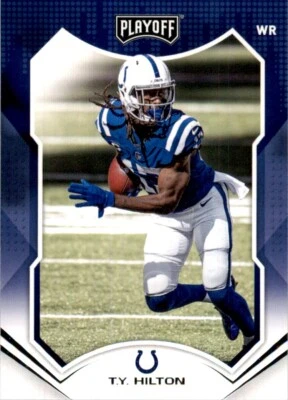 2021 Panini Playoff T.Y. Hilton Indianapolis Colts #58 NFL Football Card - Image 1 of 2