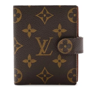 Libreta de direcciones de colección Louis Vuitton monograma lona mini agenda 2009 R20007 - Imagen 1 de 12